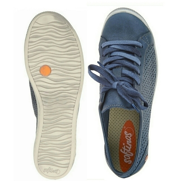 SOFTINO'S by Fly London Leather Women's Sneakers - Picture 3 of 3